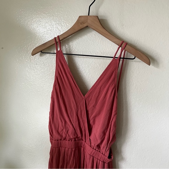 Lulus | Lost in Paradise Rusty Rose Maxi Dress - Picture 3 of 8